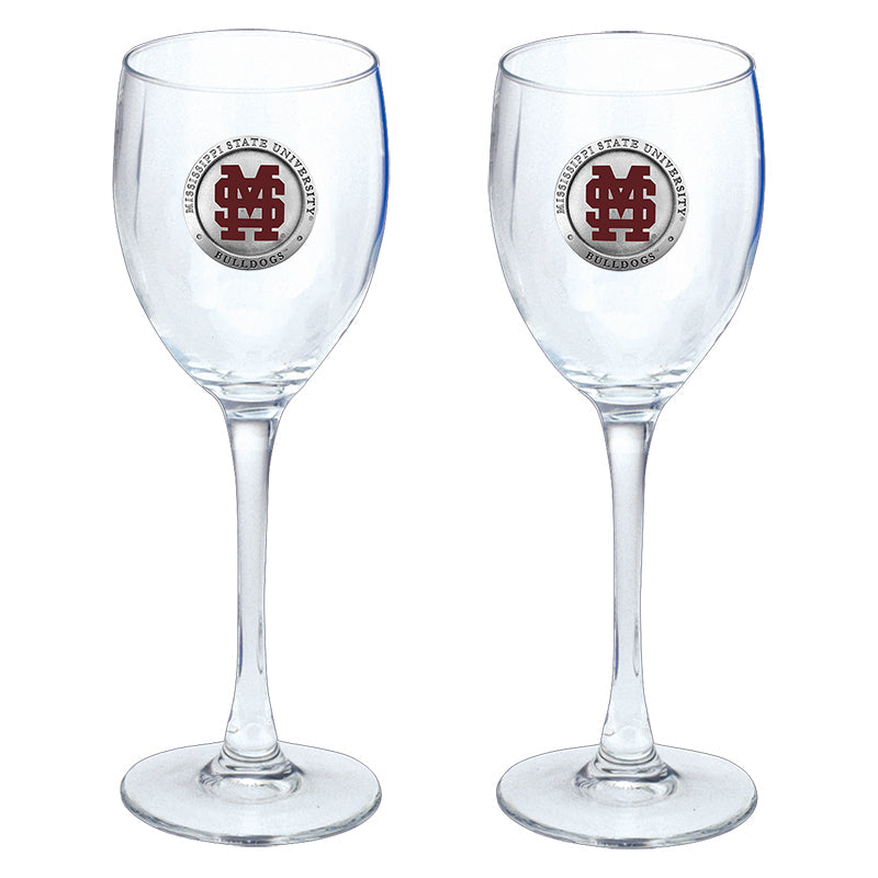 Mississippi State Baseball Logo Goblet (Set of 2)