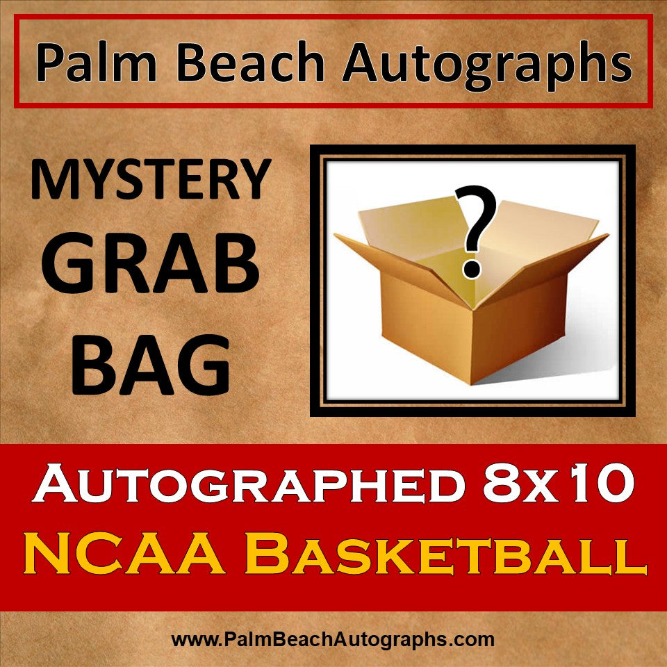 MYSTERY GRAB BAG - NCAA Basketball Autographed 8x10 Photo
