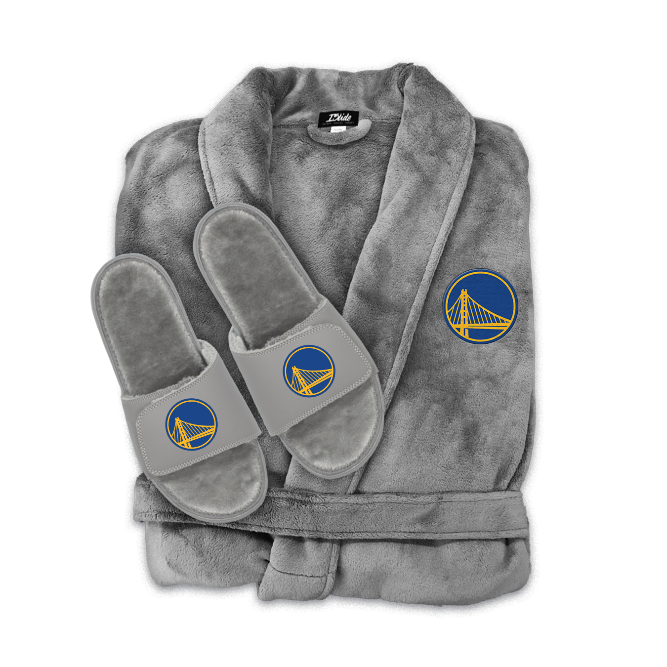 Golden State Warriors Boss Robe Slide Bundle