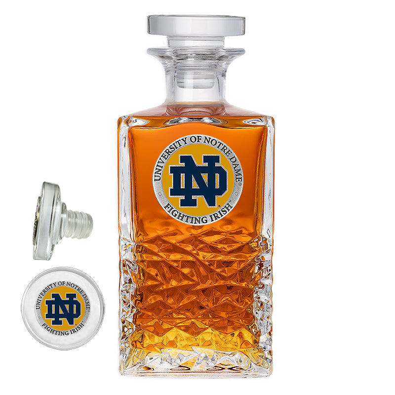 University of Notre Dame Heritage Decanter