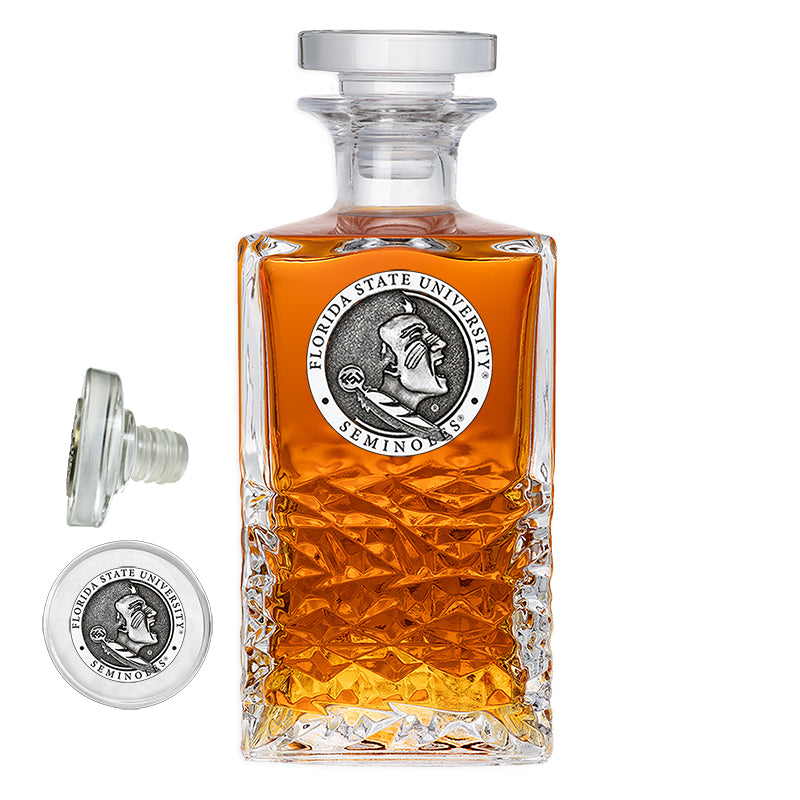 Florida State University Seminoles Heritage Decanter