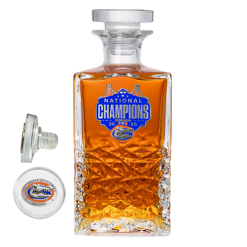 2025 Univ. of Florida Basketball Champ Heritage Decanter