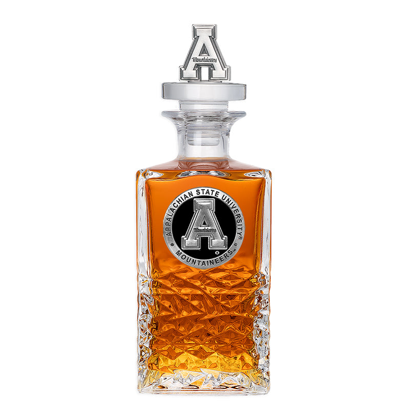 Appalachian State University Heritage Decanter with 3D Top