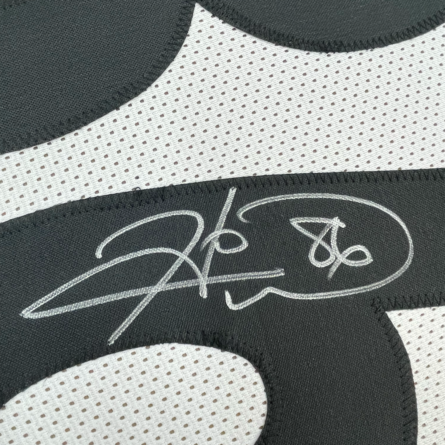 Framed Autographed/Signed Hines Ward 35x39 Pittsburgh White Football Jersey JSA COA