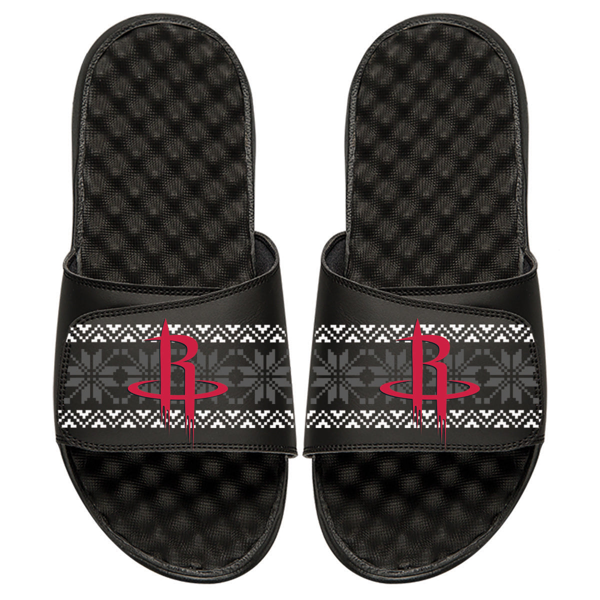 Houston Rockets Ugly Sweater Slides