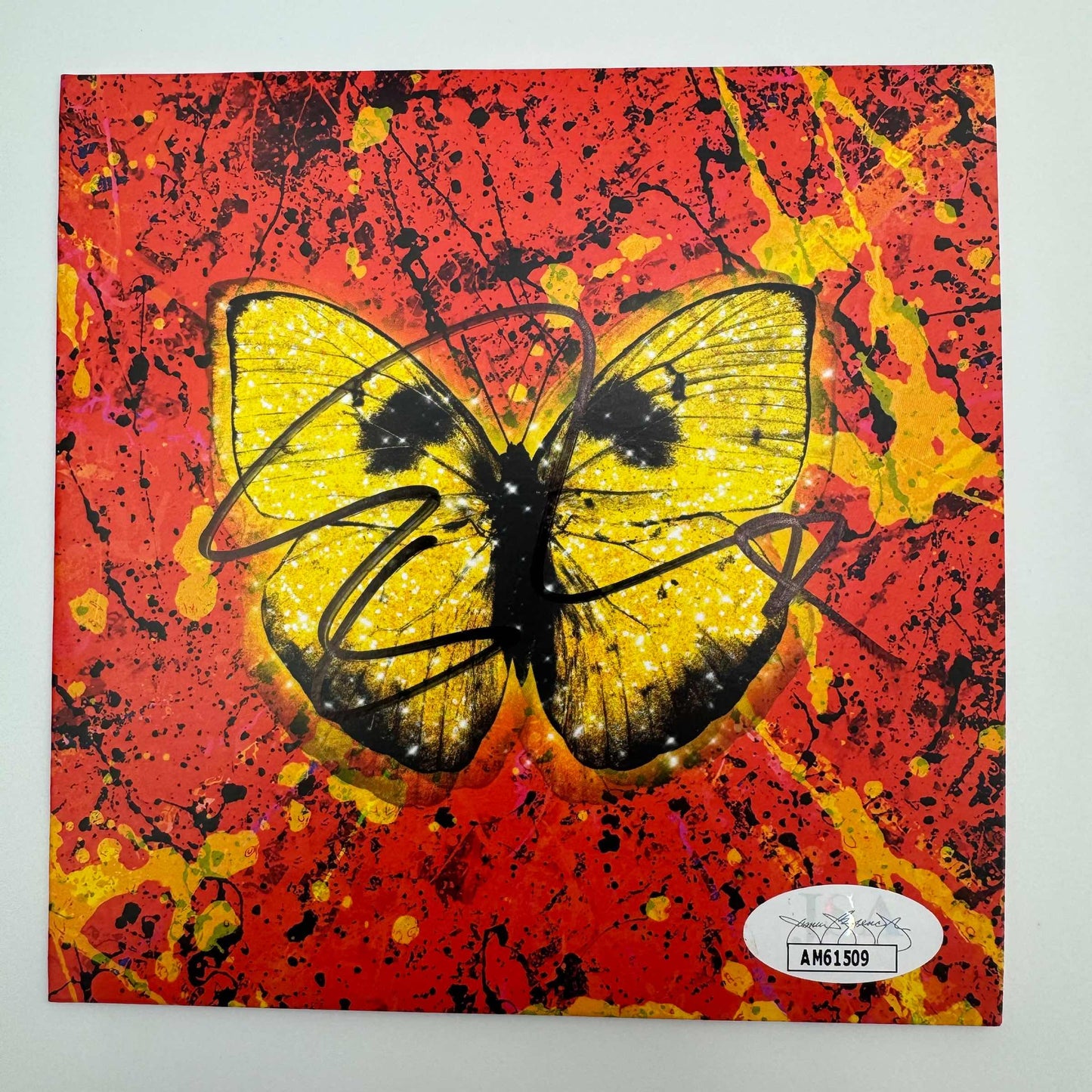 Autographed/Signed Ed Sheeran Shivers Album CD Cover Disk JSA COA