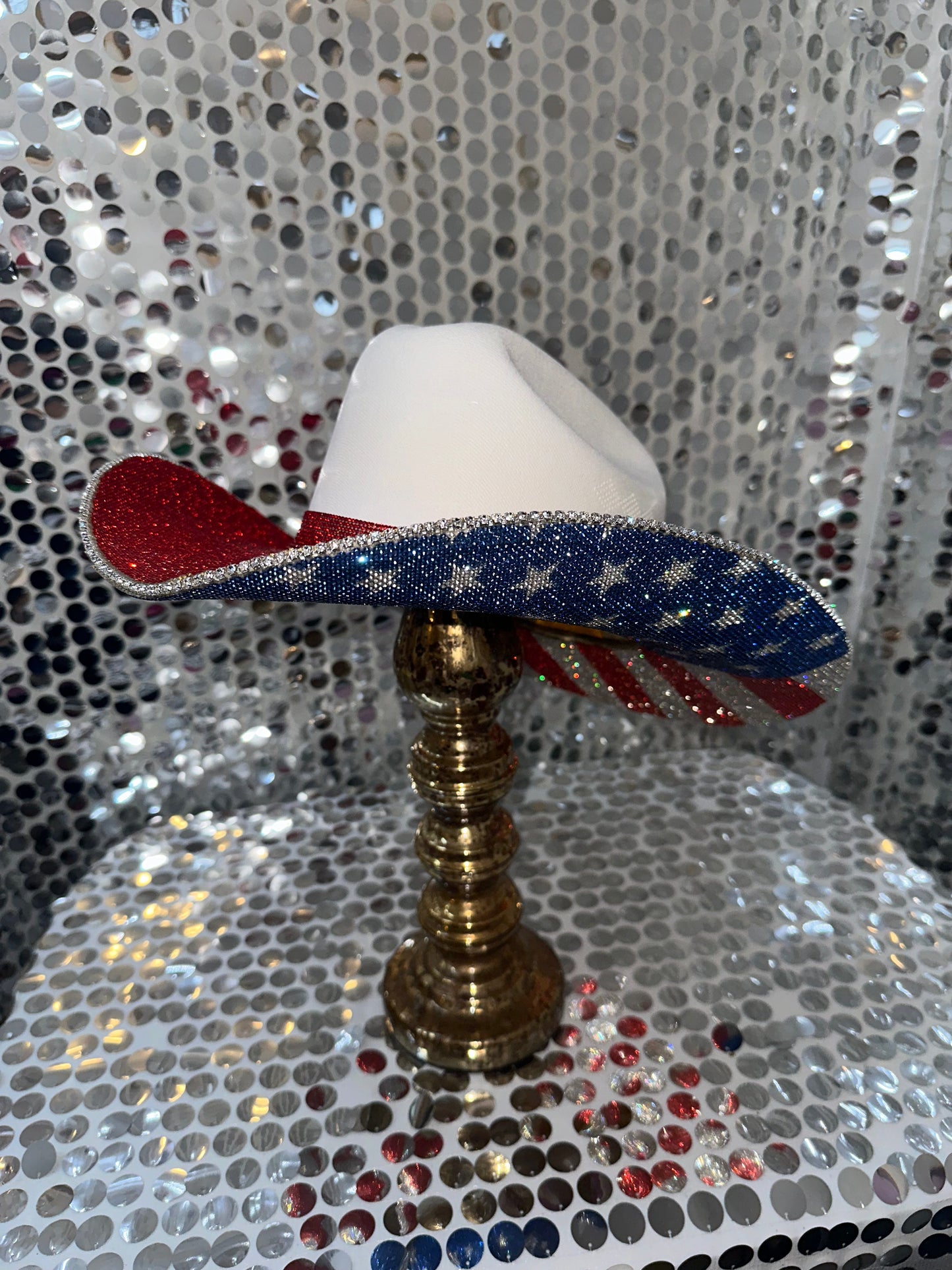 The "America" Hat - Red On Top