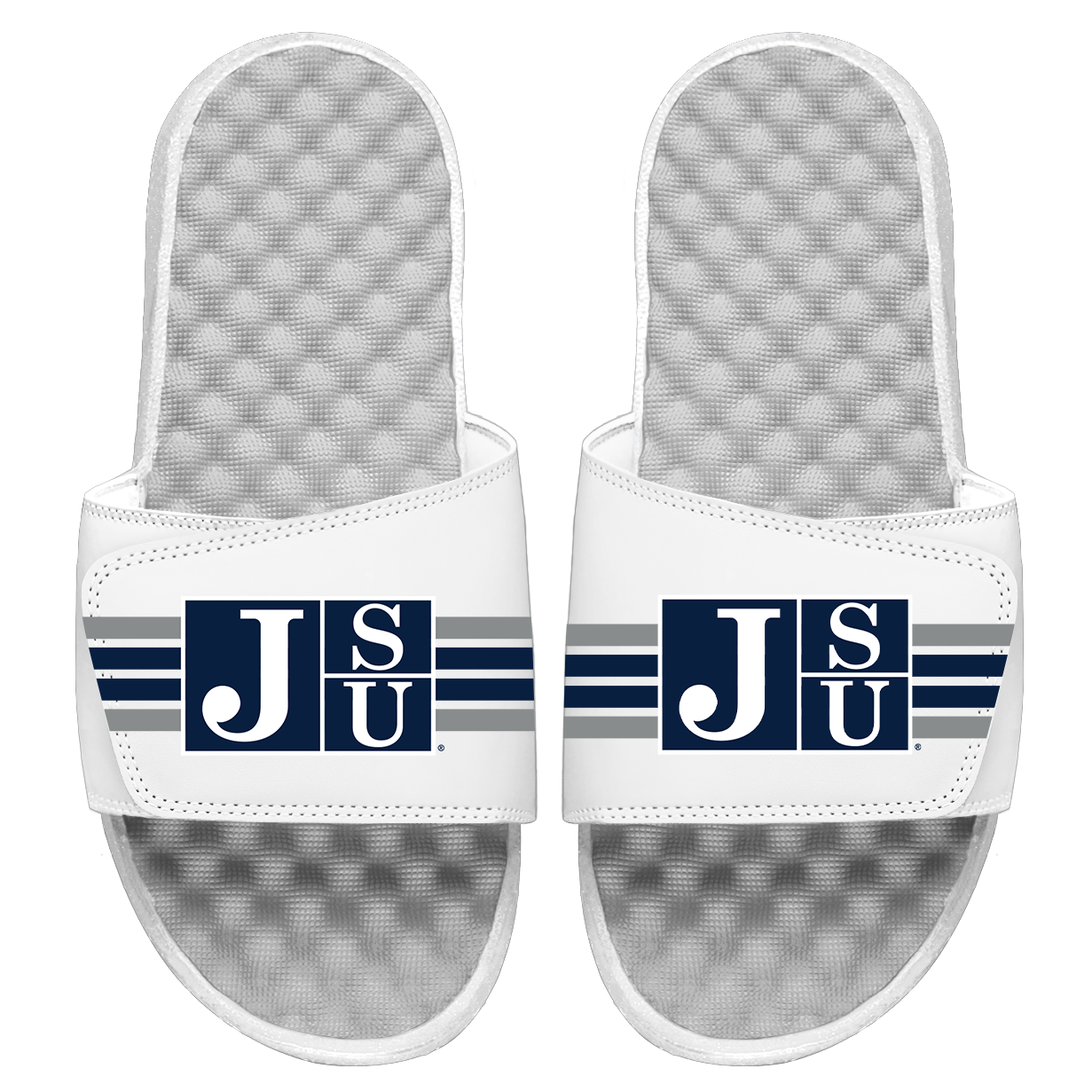 Jackson State Stripes Slides