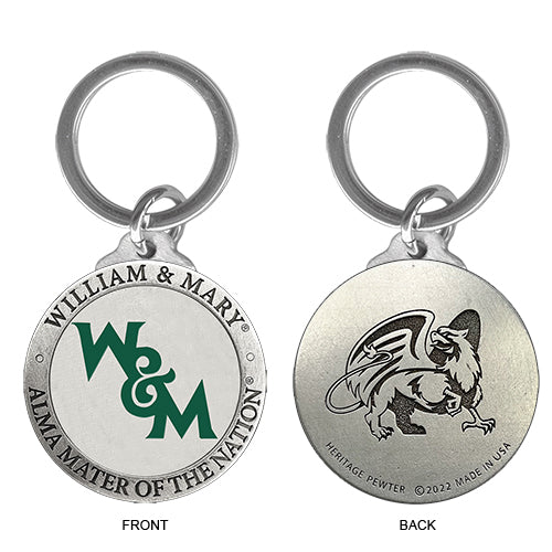 William and Mary Keychain