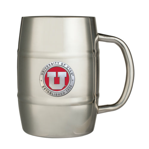University of Utah Keg Mug
