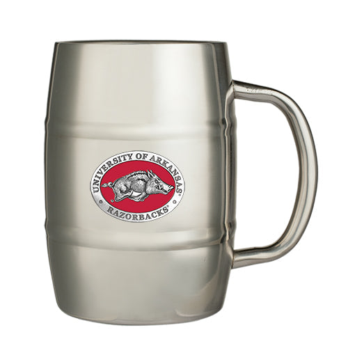 University of Arkansas Keg Mug
