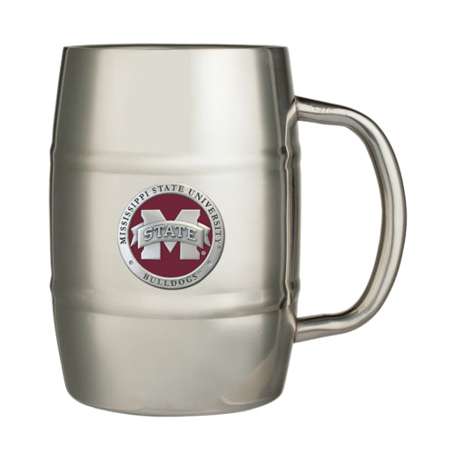 Mississippi State University Bulldogs "M" Logo Keg Mug