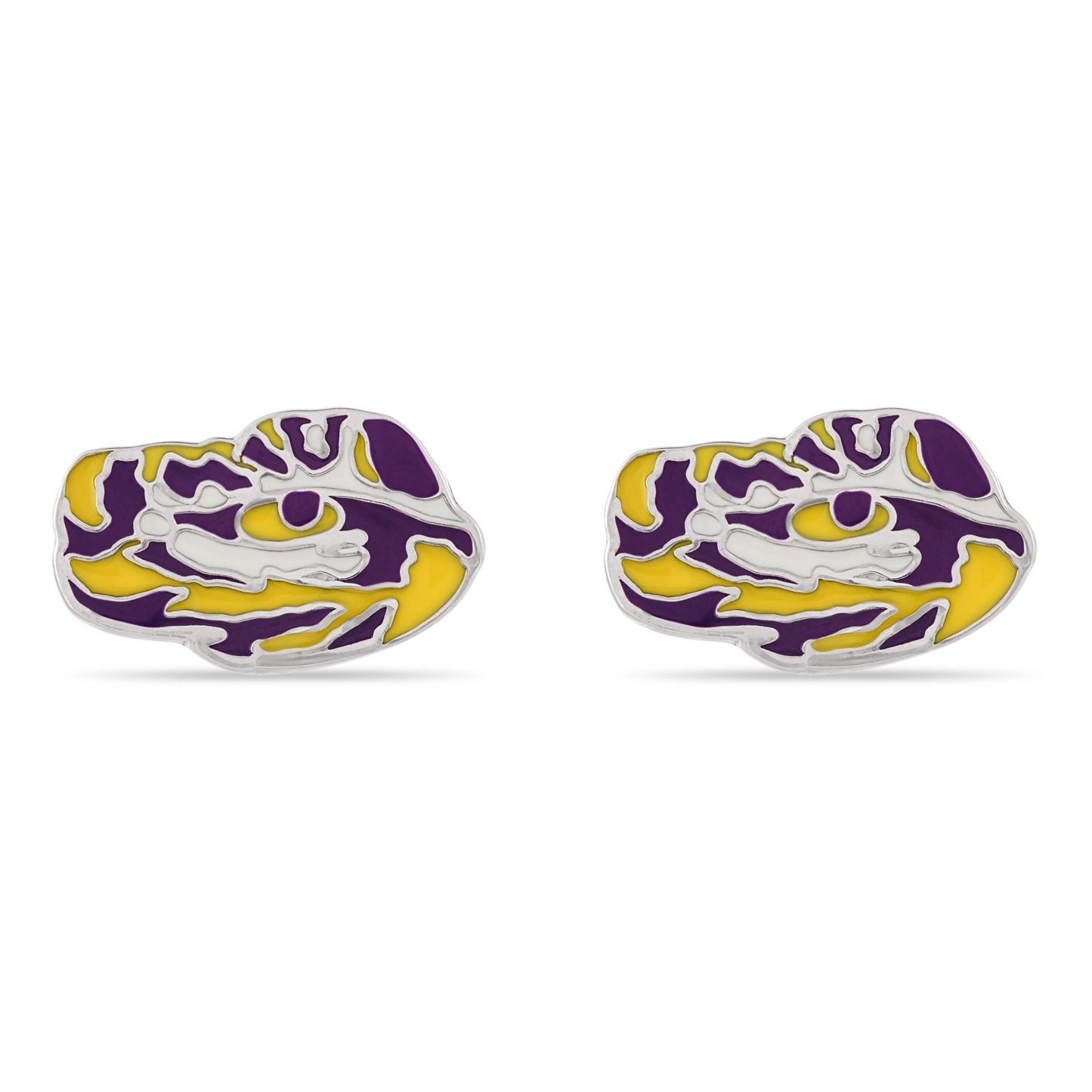 LSU Tiger Eye Studs