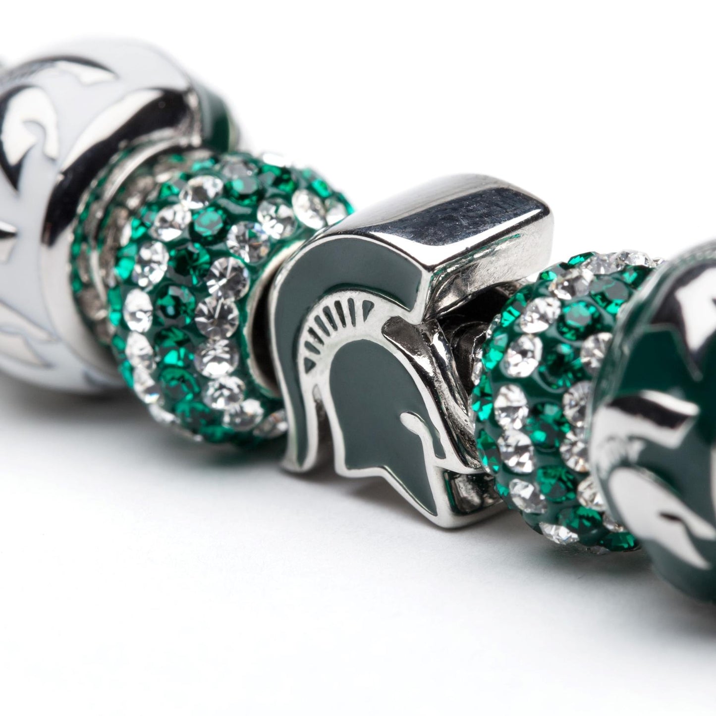 MSU Spartan Bead Green