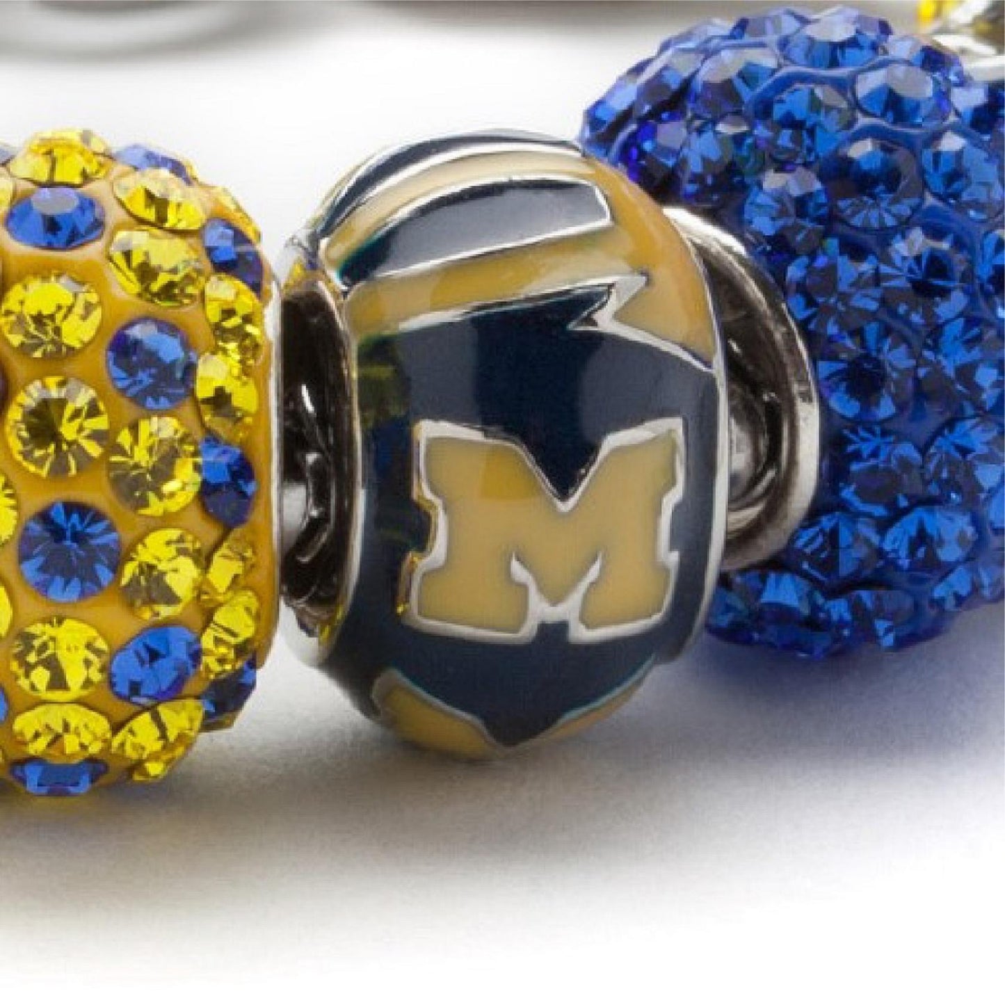 University of Michigan Bead Block M