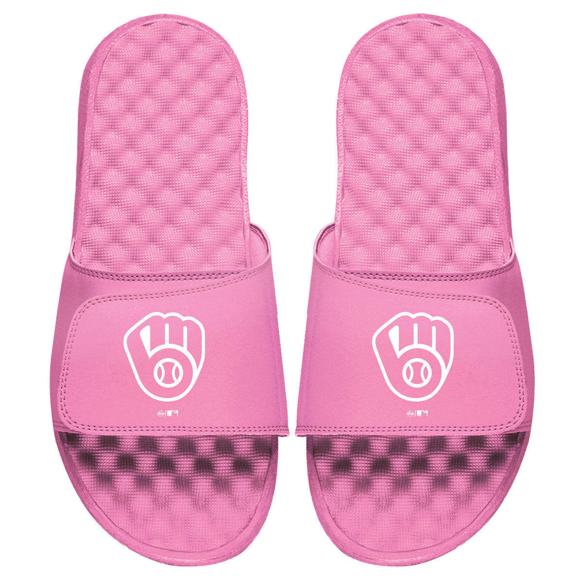 Milwaukee Brewers Primary Pink Slides
