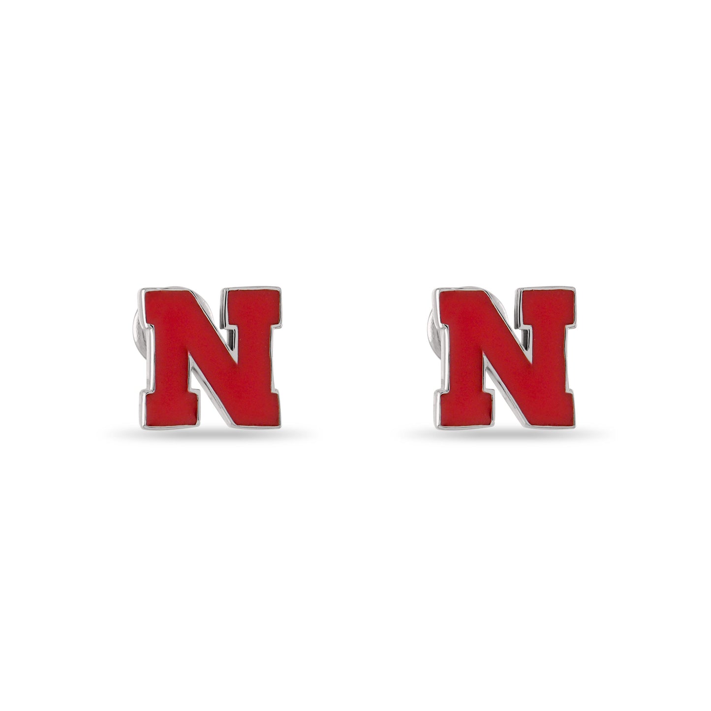 Nebraska Block N Studs