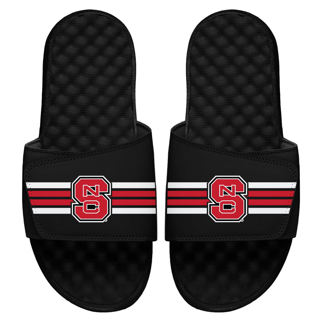 NC State Varsity Stripes Slides