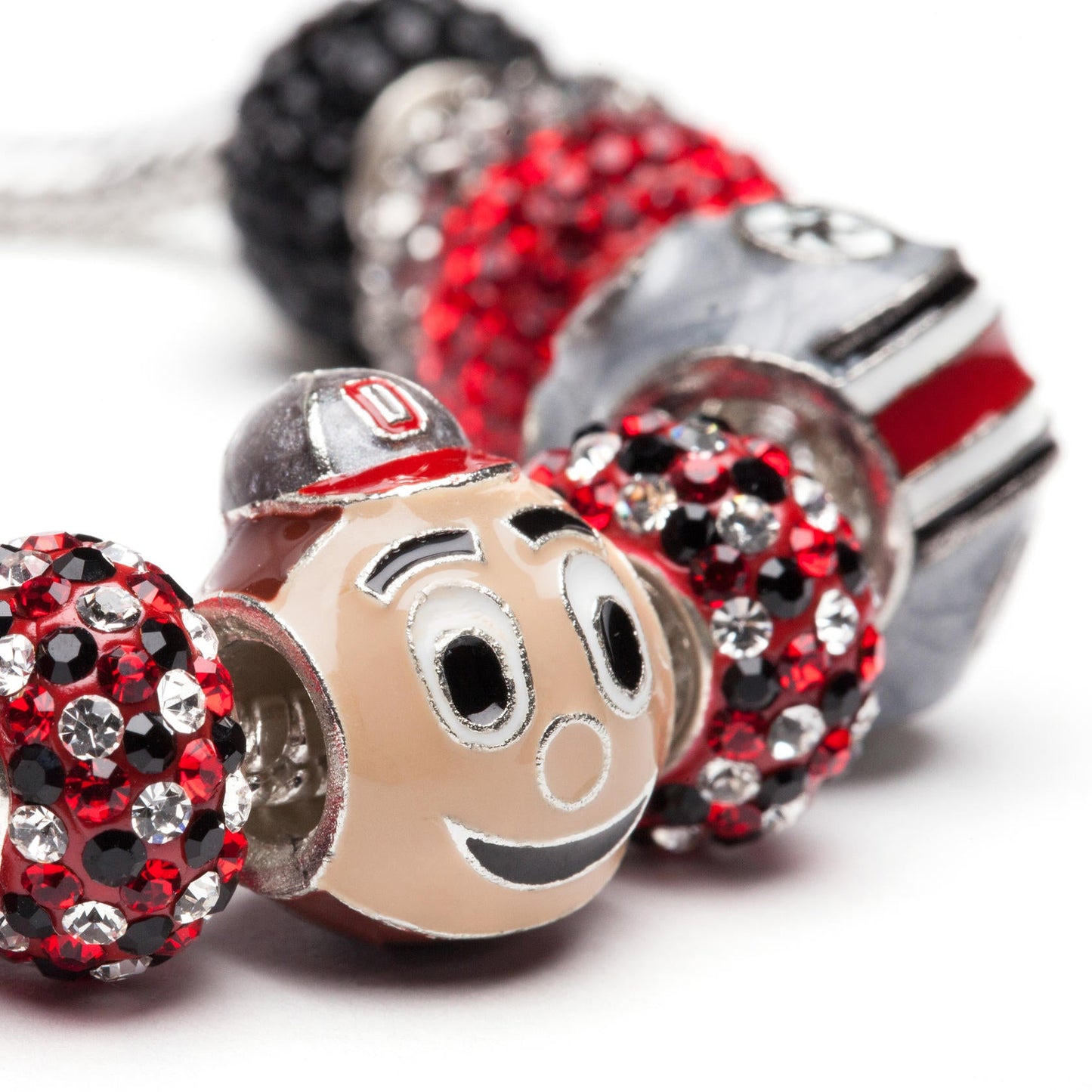 Ohio State Brutus Bead Charm