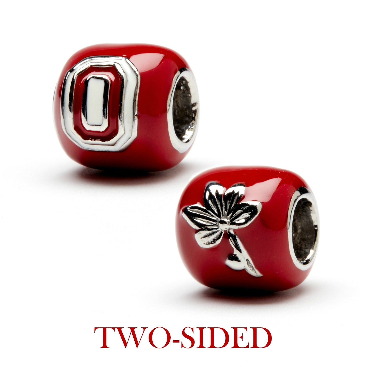 Ohio State Jewelry Bead Charm Set of Three