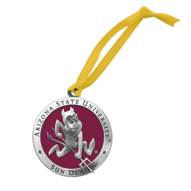 Arizona State University Sparky Logo Ornament