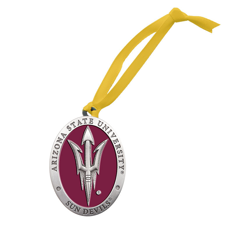 Arizona State University Pitch Fork Logo Ornament