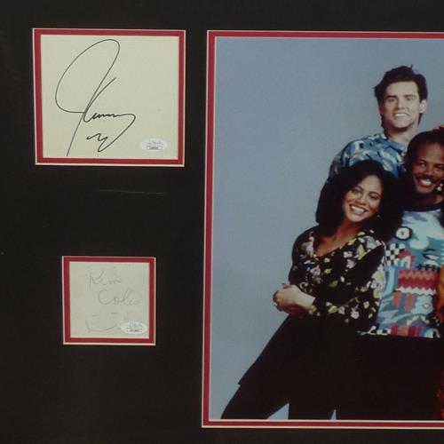 In Living Color 16x20 Photo Deluxe Framed with 8 Cast Autographs - JSA
