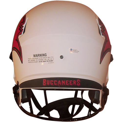 Antoine Winfield Jr. Autographed Tampa Bay Buccaneers (LUNAR Eclipse Alternate) Deluxe Full-Size Replica Helmet w/ SB LV Champs - Beckett