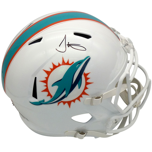 Tyreek Hill Autographed Miami Dolphins (Speed) Deluxe Full-Size Replica Helmet - BAS