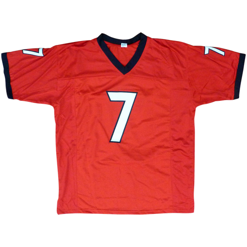 D'Andre Swift Autographed Georgia Bulldogs (Red #7) Custom Jersey - JSA