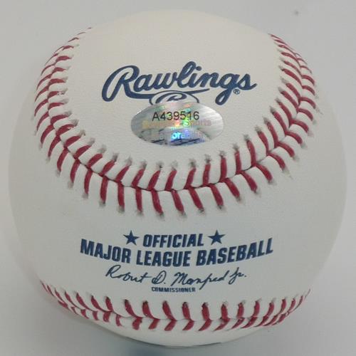 Thomas Ian Nicholas Autographed Rookie of the Year MLB Baseball w/ Henry Rowengartner - Schwartz