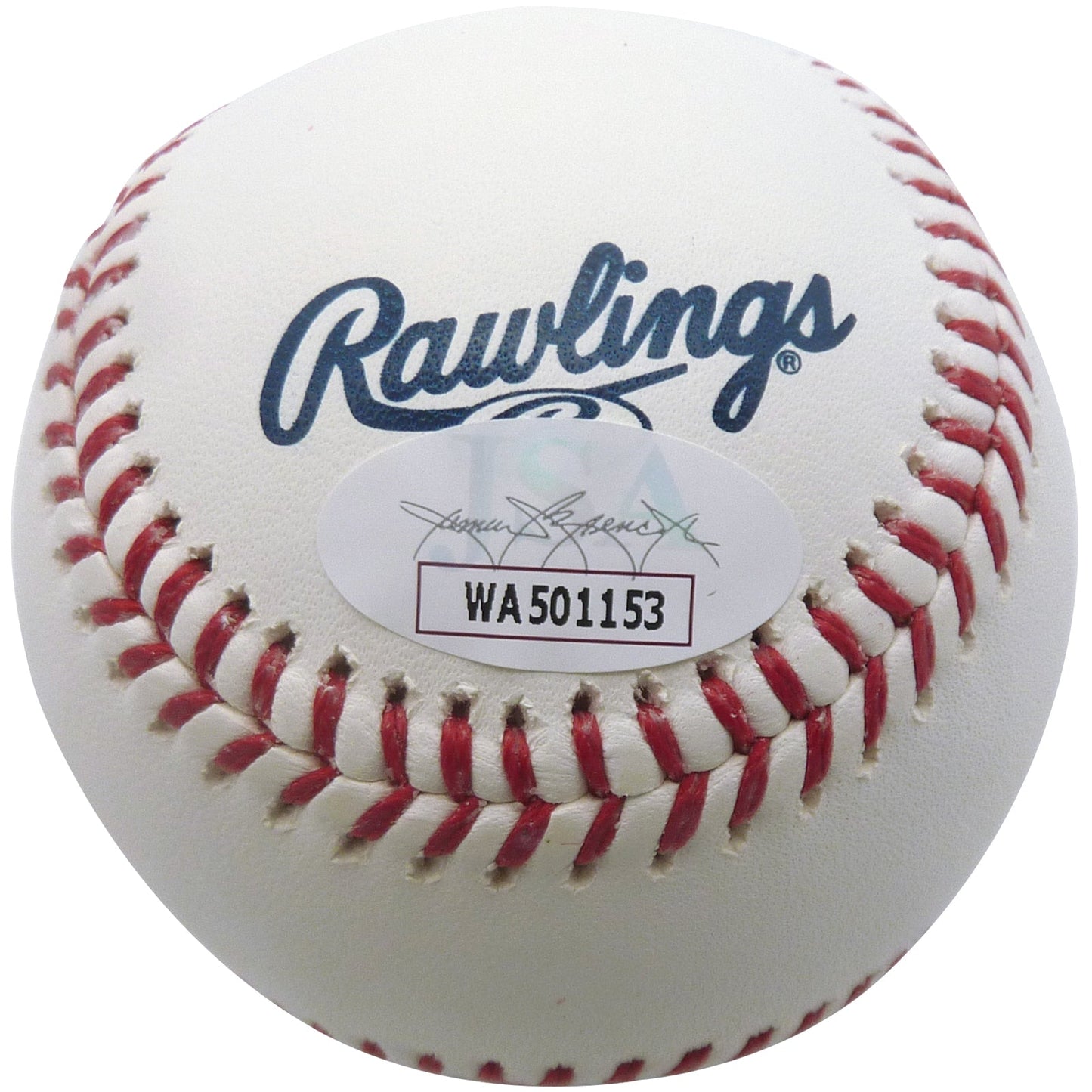 Pete Rose Autographed Hall of Fame HOF Logo MLB Baseball - JSA