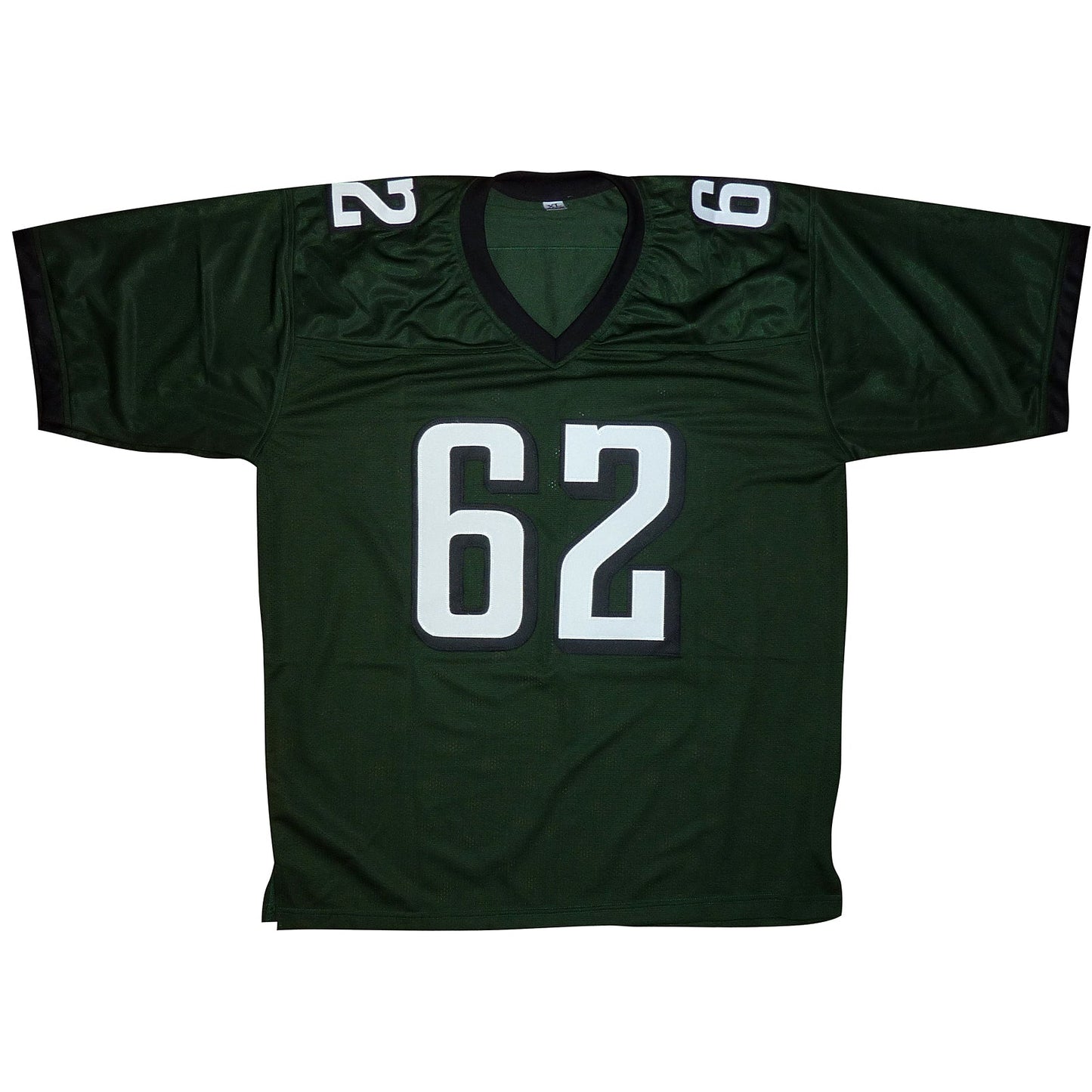 Jason Kelce Autographed Philadelphia (Green #62) Custom Jersey - PSA