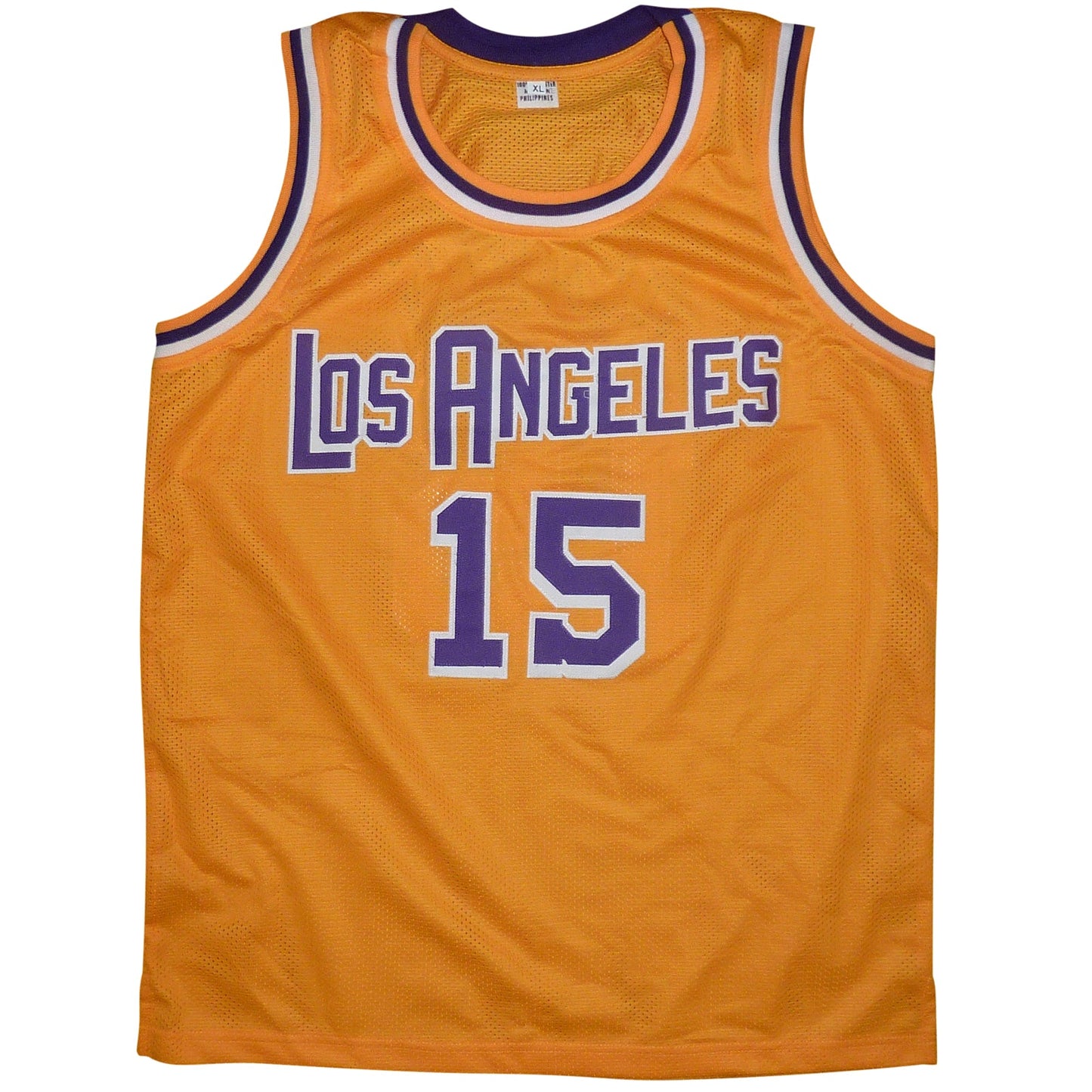 Austin Reaves Autographed Los Angeles (Yellow #15) Custom Jersey - Beckett