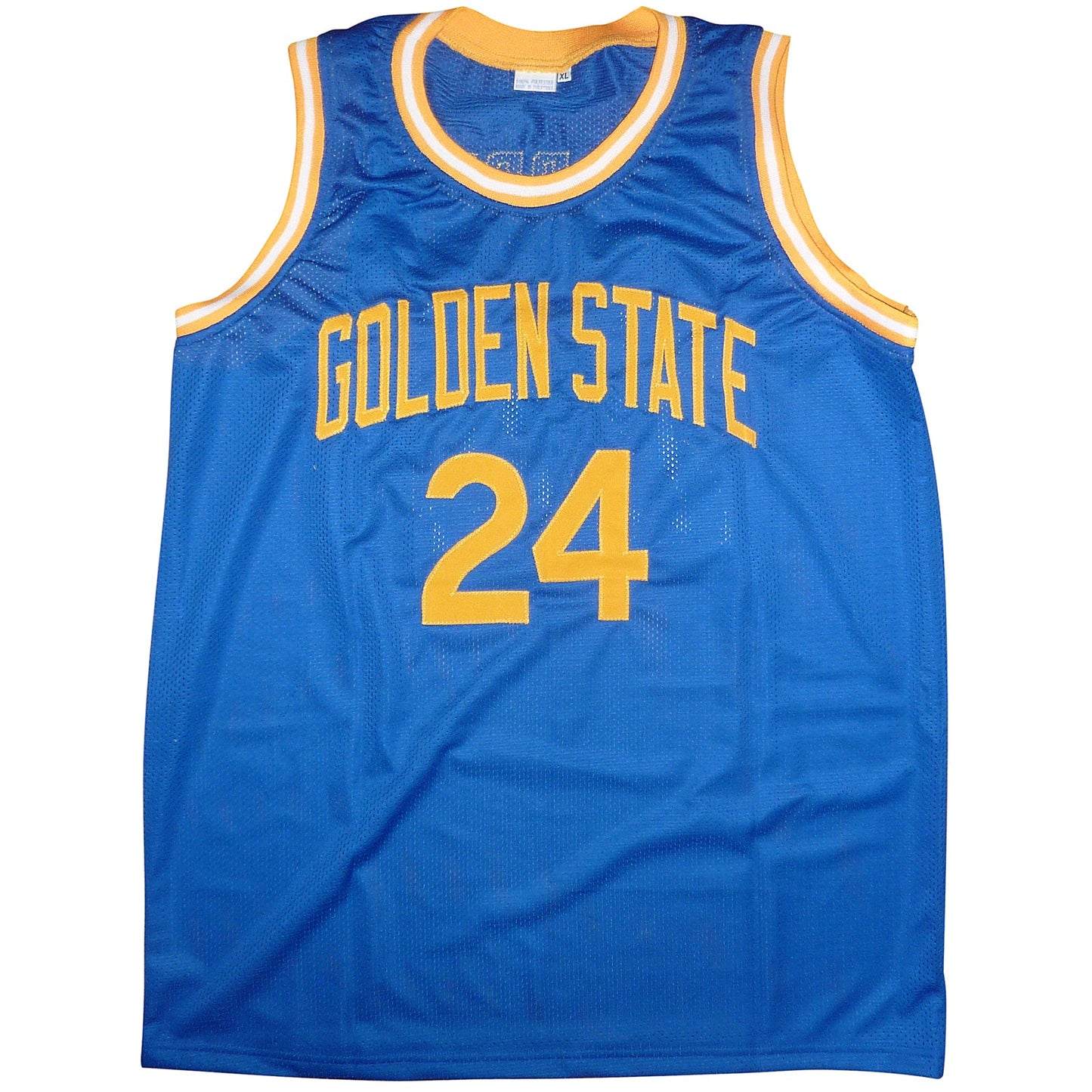 Rick Barry Autographed Golden State (Blue #24) Custom Jersey - JSA