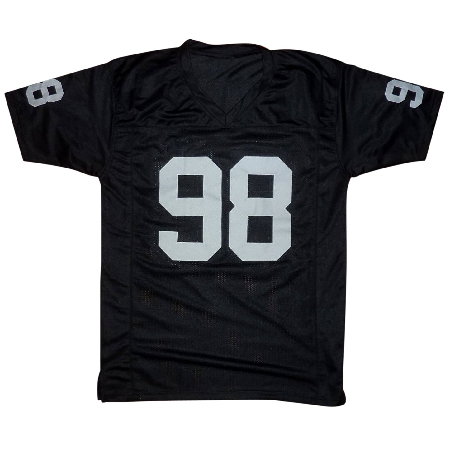 Maxx Crosby Autographed Las Vegas (Black #98) Custom Jersey - Beckett