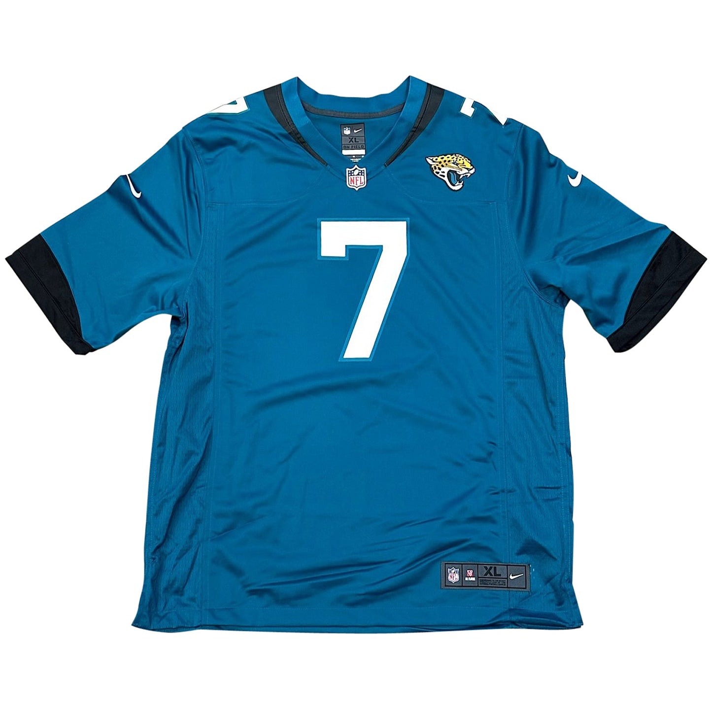 Brian Thomas Jr. Autographed Jacksonville Jaguars (Teal #7) Nike Jersey - Fanatics