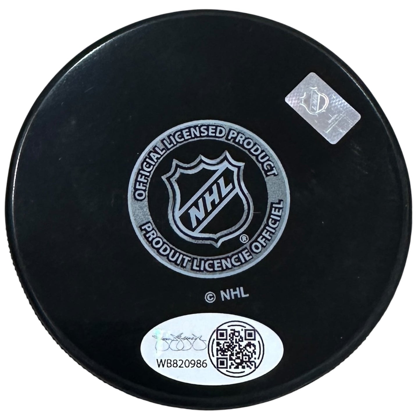 Gustav Nyquist Autographed Nashville Predators Hockey Puck - JSA