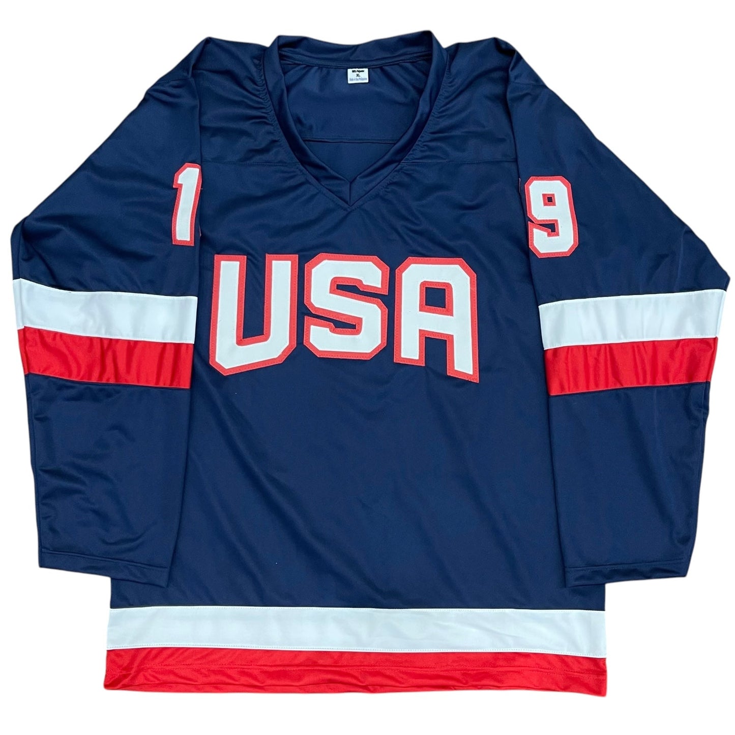 Matthew Tkachuk Autographed Team USA 4 Nations (Blue #19) Custom Jersey - JSA