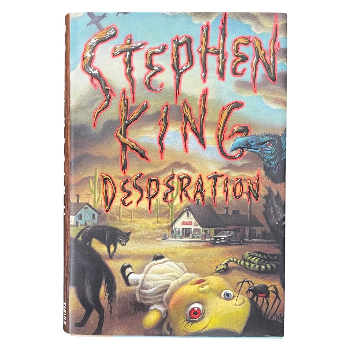 Stephen King Autographed Book Desperation - JSA LOA