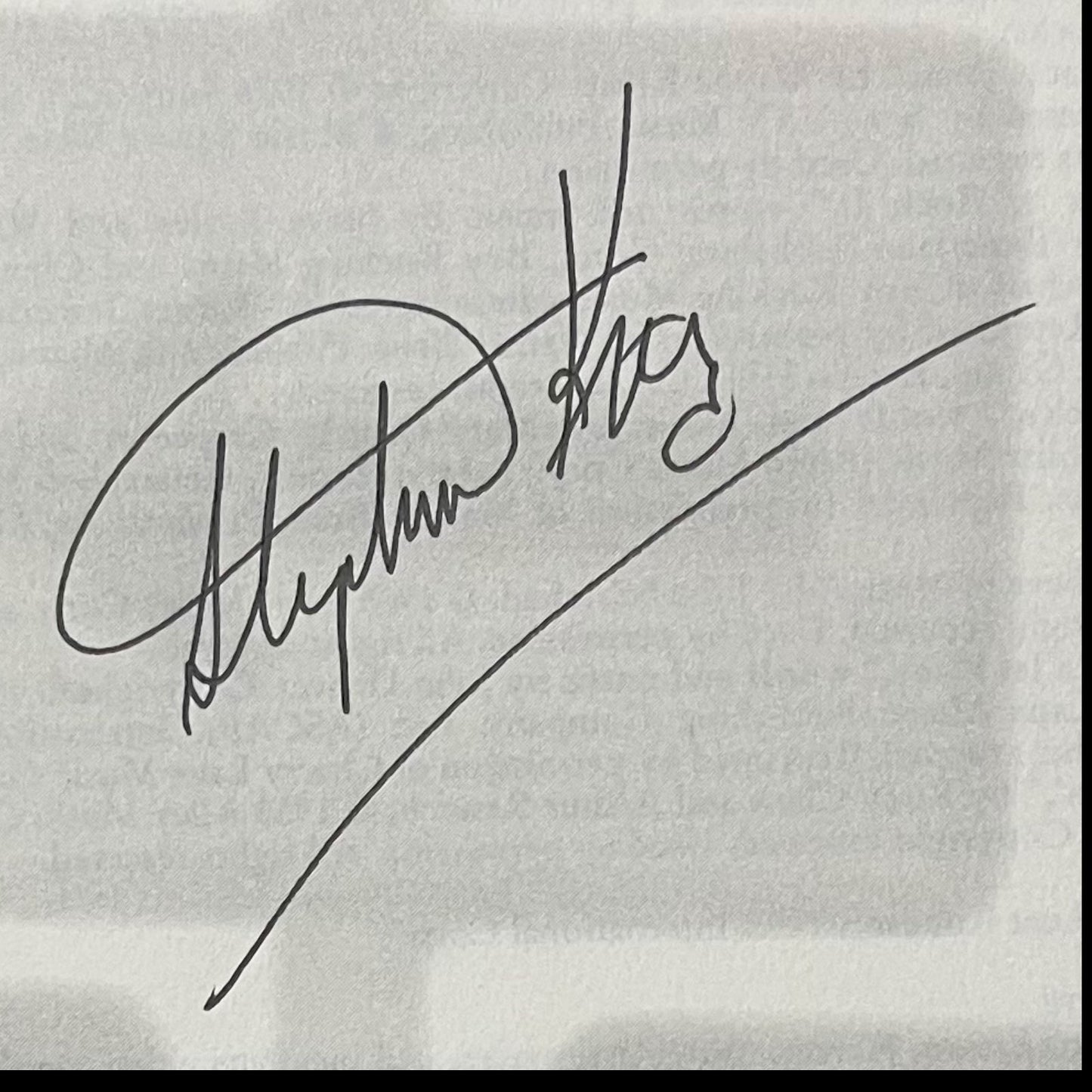 Stephen King Autographed Book Desperation - JSA LOA