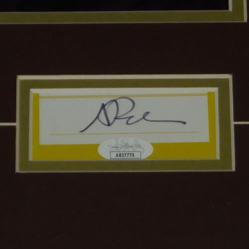 Nick Offerman And Amy Poehler Autographed Parks and Recreation Deluxe Framed Piece