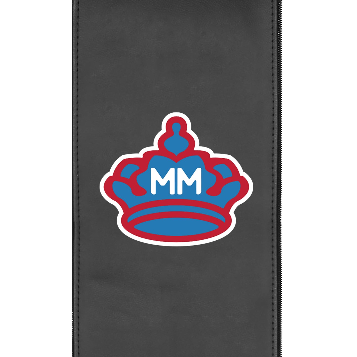 Silver Club Chair with Miami Marlins City Connect Primary Logo