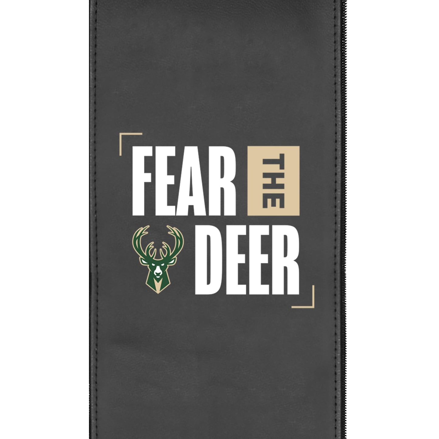 Stealth Recliner with Milwaukee Bucks Fear the Deer Playoffs Logo