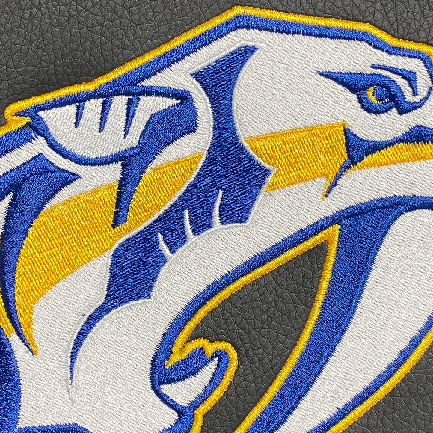 Silver Club Chair with Nashville Predators Logo