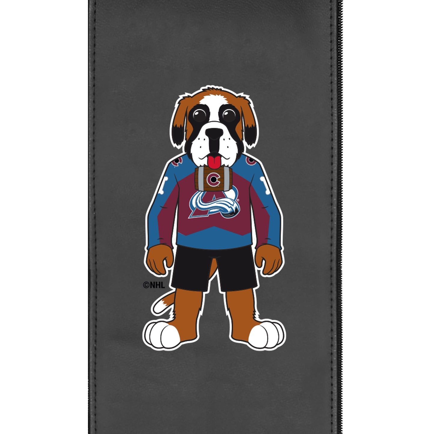Office Chair 1000 with Colorado Avalanche Bernie Mascot Logo