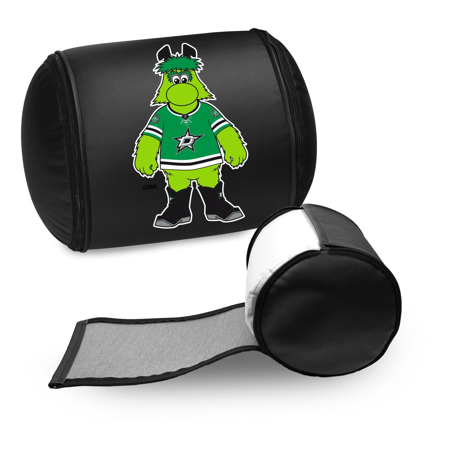 Dallas Stars V Green Mascot Logo Panel