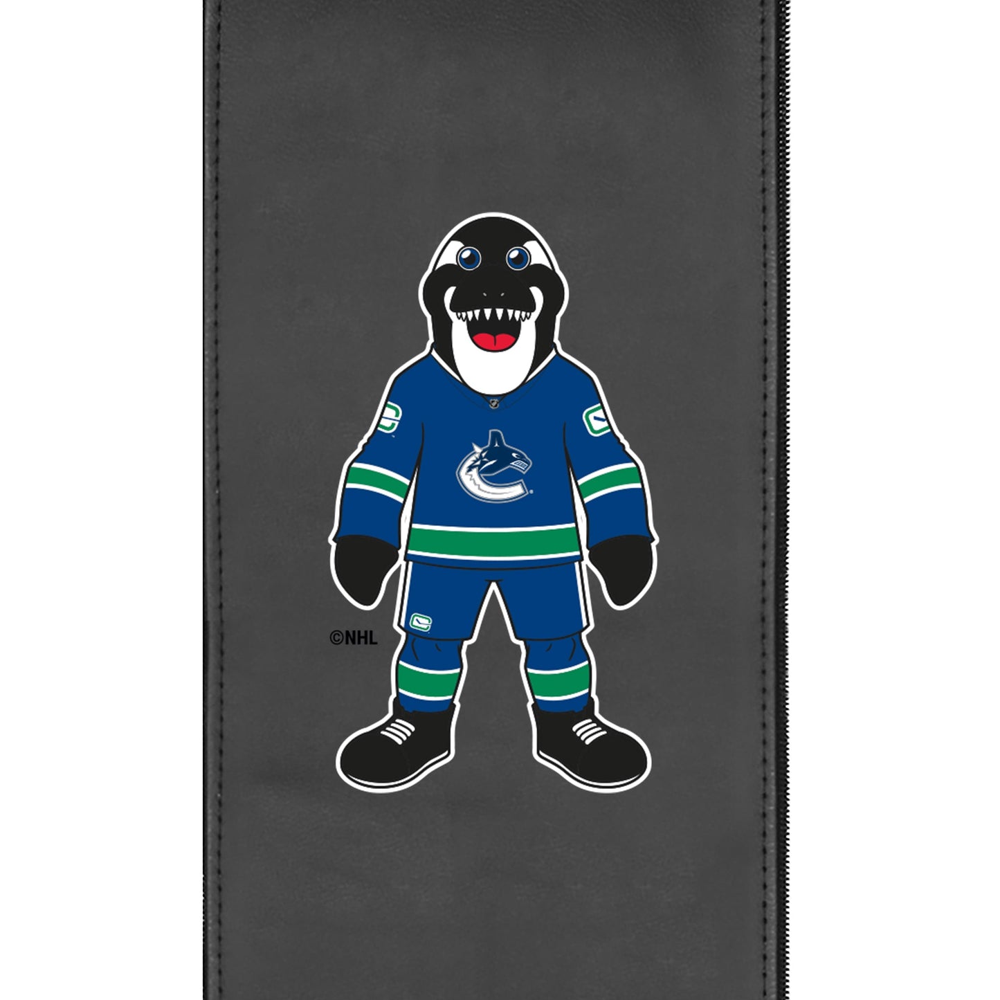 Swivel Bar Stool 2000 with Vancouver Canucks Fin Mascot Logo