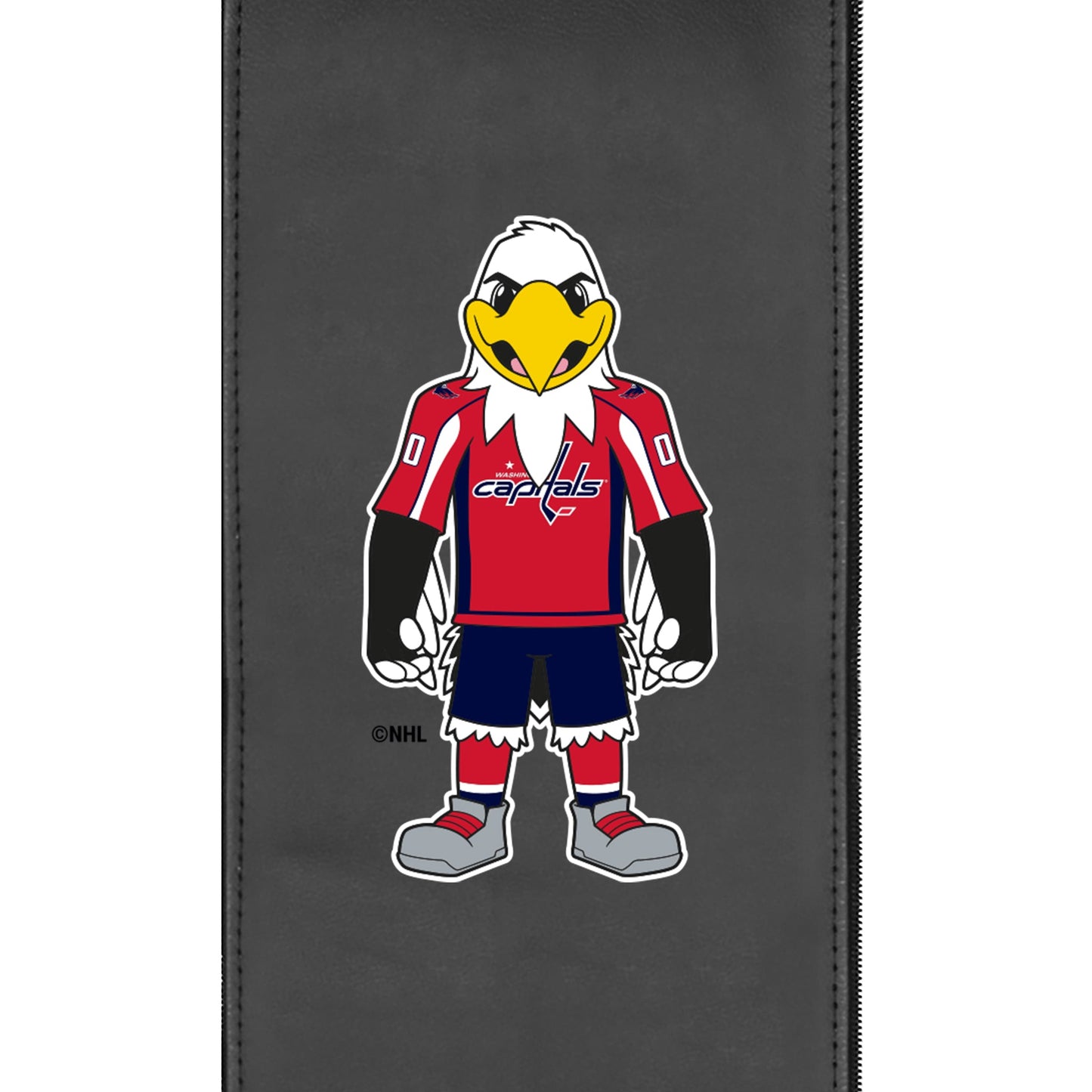 Bar Stool 500 with Washington Capitals Slapshot Mascot Logo Set of 2