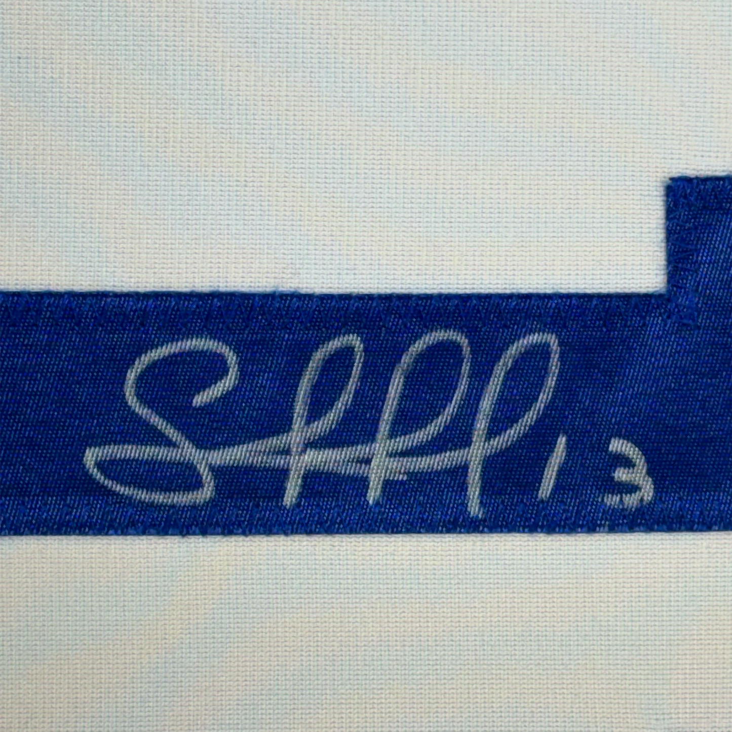 Framed Autographed/Signed Salvador Perez 35x39 Kansas City White Baseball Jersey Beckett BAS COA